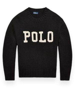 Polo Ralph Lauren Round-Neck Knitwear - Nero