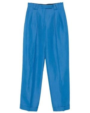 Versace Wide Trousers - Azul