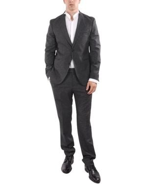 BOSS Single Breasted Suits - Black