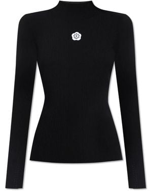 KENZO Long Sleeve Tops - Black