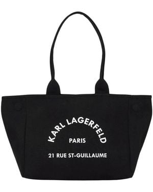 KARL LAGERFELD Shopping Bags - Black