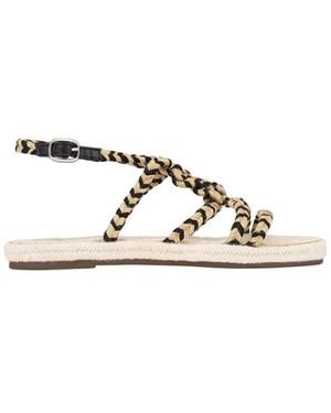 Manebí Flat Sandals - Metálico