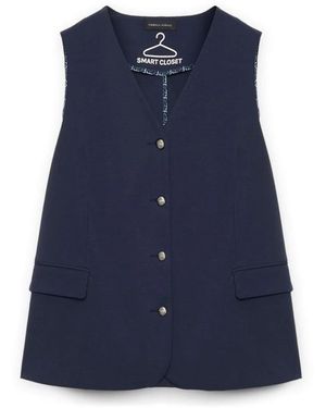 FIORELLA RUBINO Vests - Azul