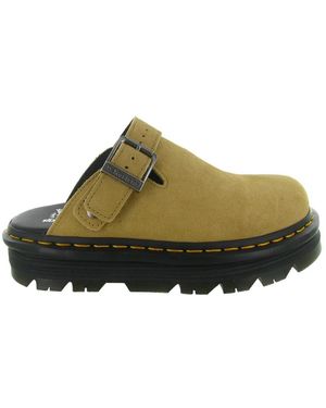 Dr. Martens Schoenen ,Leer Zebzag Mule - Groen