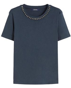 Max Mara T-Shirts - Blue