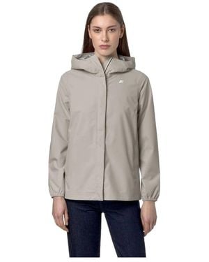 K-Way Rain Jackets - Grey