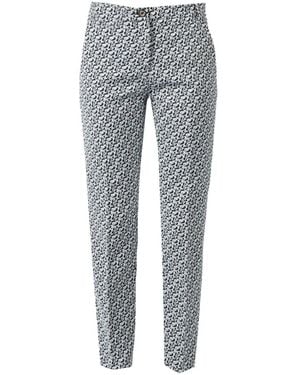 Pinko Broeken ,Grijs ,Slim-Fit Broeken