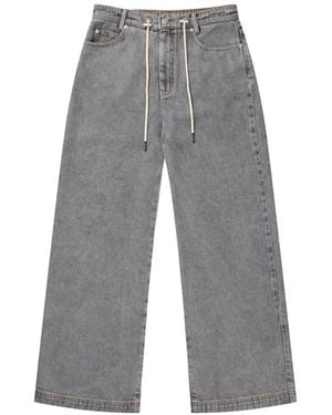 Munthe Straight Jeans - Gray