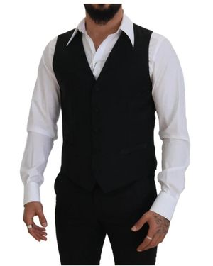 Dolce & Gabbana Suit Vests - Noir