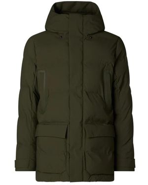 Save The Duck Quinlan Parka Winterjas Met Capuchon - Groen