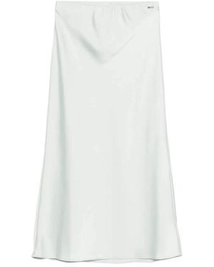 Calvin Klein Midi Skirts - Blanco