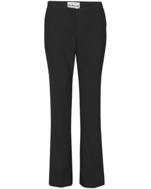 REMAIN Birger Christensen Wide Trousers - Black