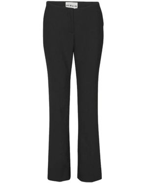REMAIN Birger Christensen Wide Pants - Black