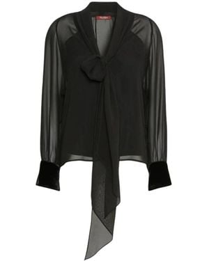 Max Mara Msezattera Blouse - Zwart