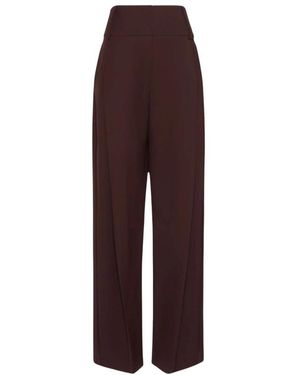 Sportmax Wide Trousers - Morado