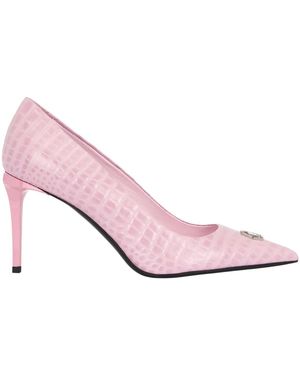 Philipp Plein Decollete Mid-Heels 9 Cocco Hexagon - Roze