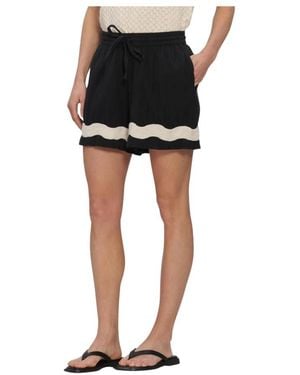 Object Objmarica Mw Embroidered Shorts - Schwarz
