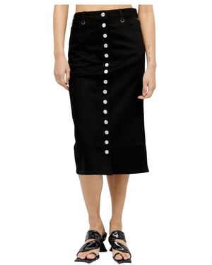 Courreges Midi Skirts - Black
