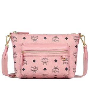 MCM Cross Body Bags - Pink