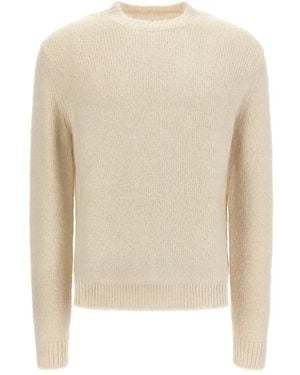 Jil Sander Round-Neck Knitwear - Natural