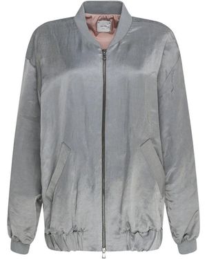 Alysi Bomber Jackets - Gray