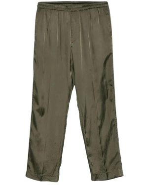 Dries Van Noten Pebble Khaki Hose - Grün
