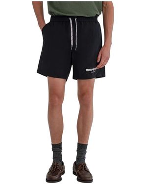 Murphy & Nye Korte Broeken ,Zwart ,Casual Shorts