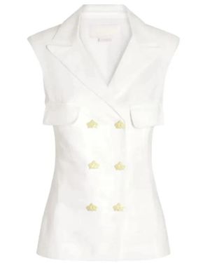 Genny Vests - White