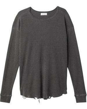 John Elliott Folsom Thermal T-Shirt - Grau