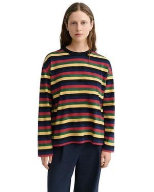 Thinking Mu Long Sleeve Tops - Negro