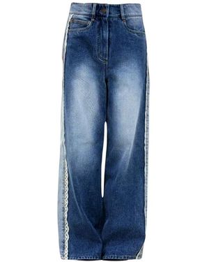EPINGLER Wide Jeans - Blu