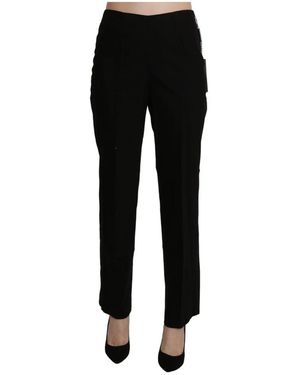 Bencivenga Slim-Fit Trousers - Black