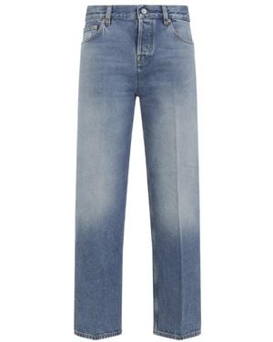 Gucci Blaue Jeans Für Stilvolle Ausflüge