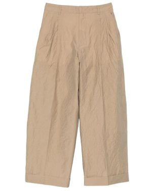 Soeur Wide Trousers - Natural