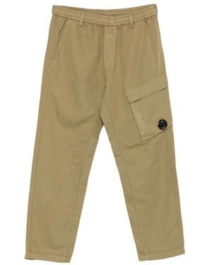 C.P. Company Straight Trousers - Green