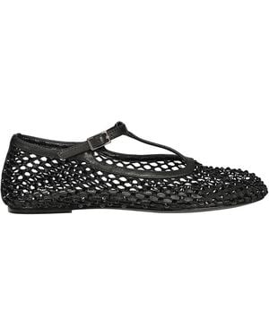 Strategia Ballerina Shoes - Black