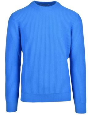 Kangra Round-Neck Knitwear - Azul