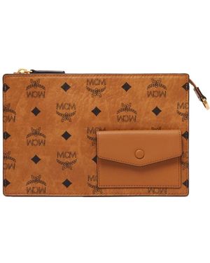 MCM Tassen ,Bruin ,Aren Small Shoulder Bag