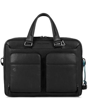 Piquadro Laptop Bags & Cases - Black