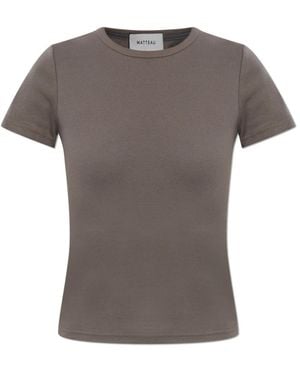 Matteau T-Shirts - Gray