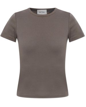 Matteau Baby Tee - Grijs