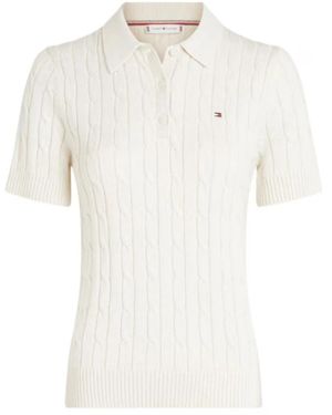 Tommy Hilfiger Polo Shirts - Bianco