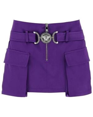 Versace Duchesse Skirt - Purple