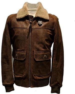 C.P. Company Bomber Jackets - Brown