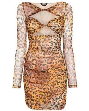 Just Cavalli Short Dresses - Brown