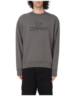 C.P. Company Grauer Sweatshirt Lässige Passform