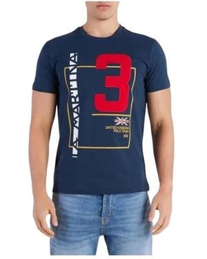 La Martina Regular Fit T-Shirt - Blau