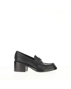 Chloé Schoenen ,Zwart ,Leer Dakota Lage Loafer