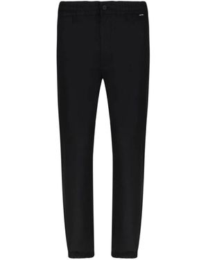 Calvin Klein Slim-Fit Trousers - Nero