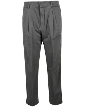 Dondup Tapered Trousers - Grey